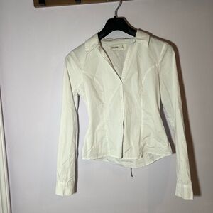Hollister button-through poplin shirt